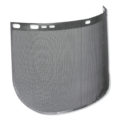 F20 Polycarbonate Faceshield, 34-60, Uncoated, Clear, B Shape, Unbound, 15.5 in L x 8 in H