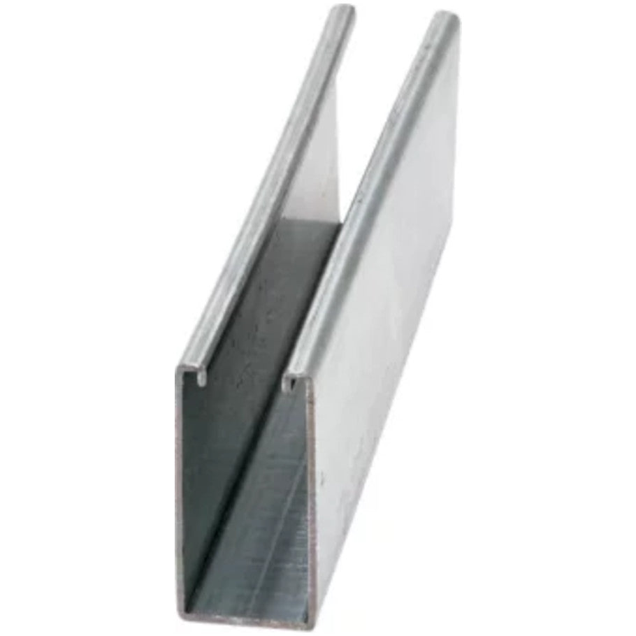 Eaton B-Line series strut channel, 3.25" H x 10 ft. L x 1.62" W, galvanized, 12 Gauge