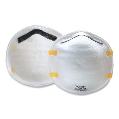 N95 Particulate Respirator, One Size Fits Most, White