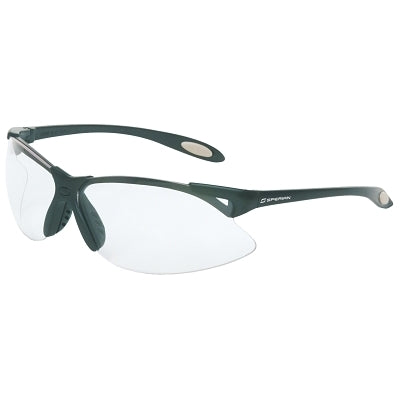 A900 Series Eyewear, Clear Lens, Polycarbonate, HC, Black Frame, Polycarbonate