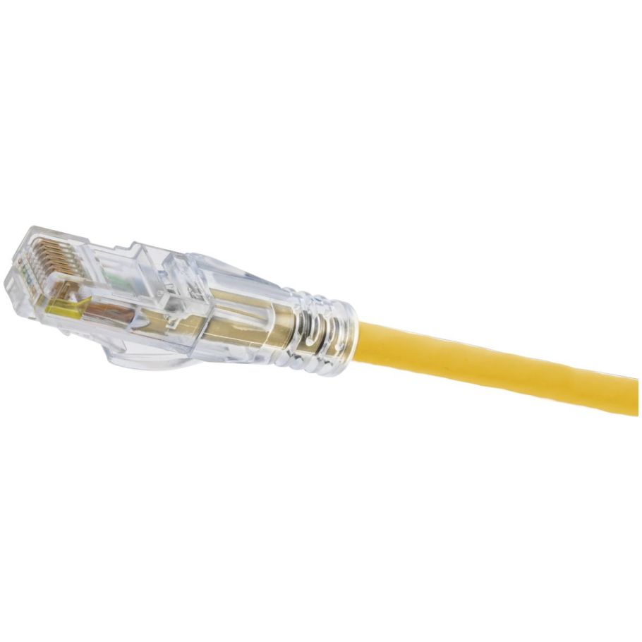 NEXTSPEED Category 6A Patch Cords, Low Diameter, 5 ft., Yellow