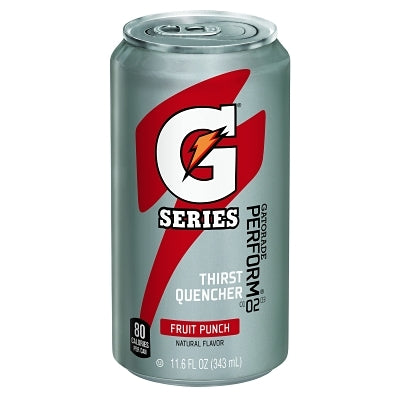 G Series 02 Perform Thirst Quencher Ready-to-Drink Can, 11.6 fl oz, Fruit Punch