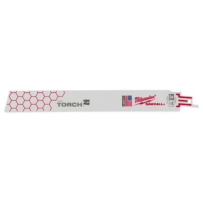 THE TORCH Bi-Metal SAWZALL Blade, 9 in L, 18 TPI, Rigid Conduit/Strut, 5 EA/PKG