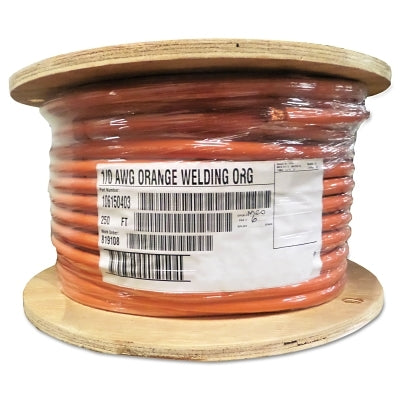 Welding Cable, 2 AWG, 500 ft L, Red