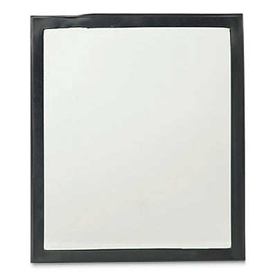 Welding Helmet Parts and Accessories, Light Seal Gasket Inserted on Safety Plate, 4.5 in W x 5.25 in L, Polycarbonate