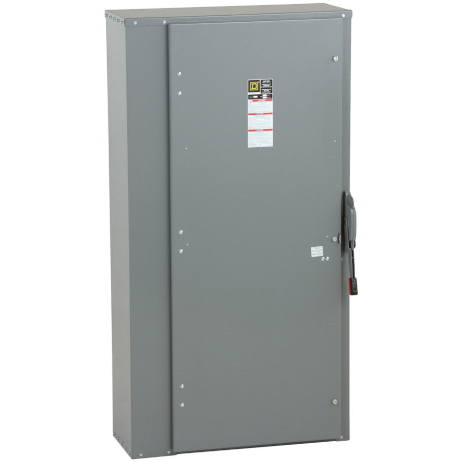 Heavy Duty Disconnects, Fusible, 1200 A, 600 V, 3-Pole, NEMA 1, Surface