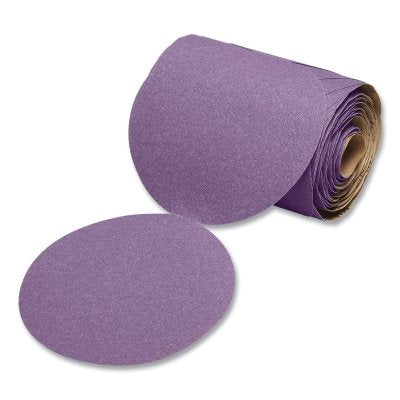 3M 051125-86810 Cubitron II Stikit Film Disc Roll 775L, Precision Shaped Ceramic, 5 in dia, 80 Grit