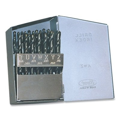 1899 Steam Oxide General Purpose Jobber Length Drill Set, 26 Pc
