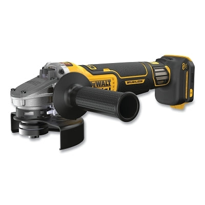 20V MAX* XR Brushless Cordless Angle Grinder, 4.5 in to 5 in dia, 9000 RPM, Paddle Switch, Variable Speed, Tool Only
