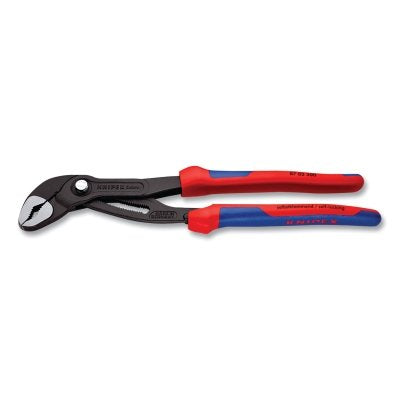 Cobra Water Pump Plier, 12 in OAL, 30 Adjustments, V Jaw, Heavy-Duty Ergonomic Handle