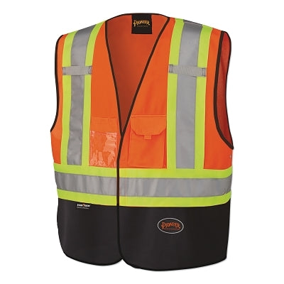 134BBAU Safety Vest, L/XL, Orange