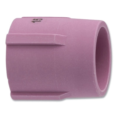 Alumina Nozzle TIG Cup, 15/16 in, Size 6, For Torch 9, 17, 18, 20, 22, 25, 26, 27, Medium Gas Lens, 1-3/8 in