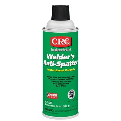 Welder's Anti-Spatter Spray, 16 oz Aerosol Can, White