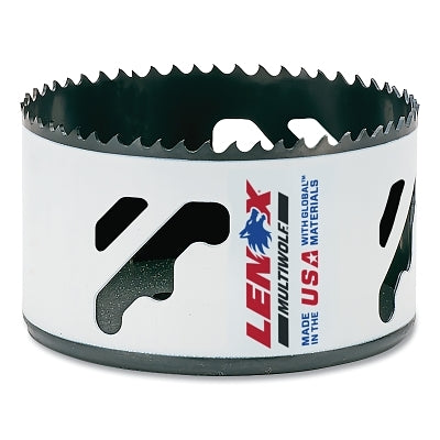 Bi-Metal SPEED SLOT Hole Saw, 3-3/8 in dia, 7L Arbor