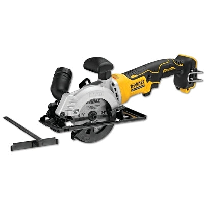 ATOMIC 20V MAX* Brushless Cordless Circular Saw, 4-1/2 in Blade dia, 3/8 in dia Arbor, 4500 RPM, Tool Only