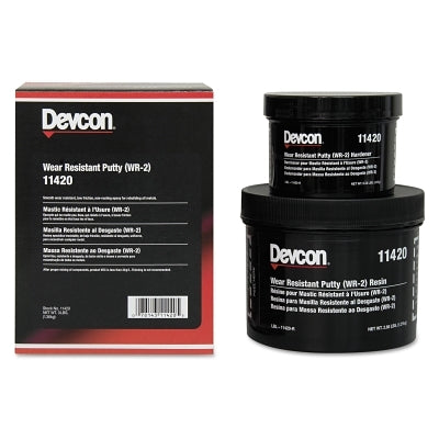 Wear Resistant Putty WR-2, 3 lb, Kit, Dark Gray