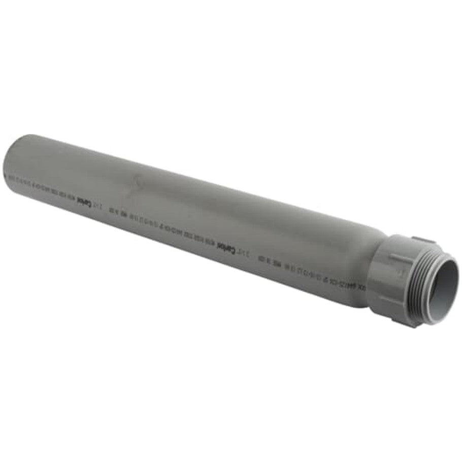 Carlon Slip Meter Riser Fitting, PVC, Schedule 40 and 80 PVC Conduit, 2-1/2 in.