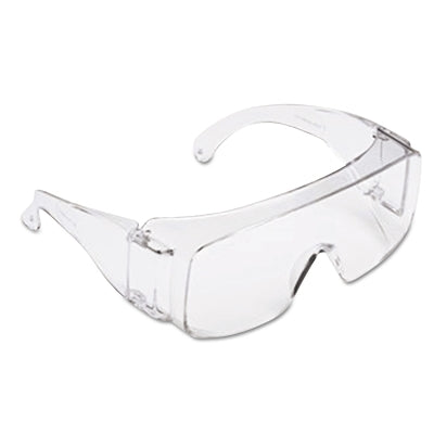 3M TGV01-20 Tour-Guard V Protective Eyewear, Clear Polycarbon Hard Coat Lenses, Clear Frame