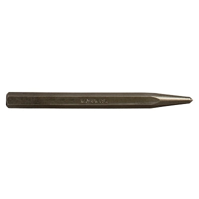 Center Punches, 4 1/2 in, 5/32 in tip, Alloy Steel