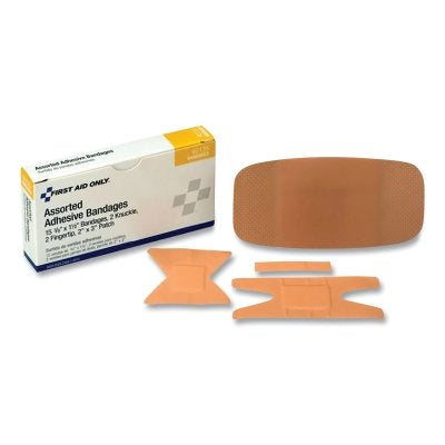 PLASTIC BANDAGES- ASSORTED SIZES- 20/BOX