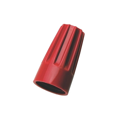Wire-Nut Wire Connector, Red, 100 Per Box