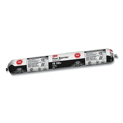 3M 051115-18810 Fire Barrier Sealant, FD 150+, 20 oz, Sausage Pack, Red