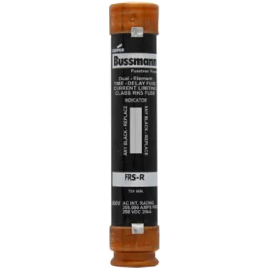 Time Delay Fuses, Time Delay, 1.06 (Dia.) x 5.5 (L) in, 40 A, 250 V dc, 600 V ac, 20 (V dc) kA, 200 (V ac) kA, Dual Element