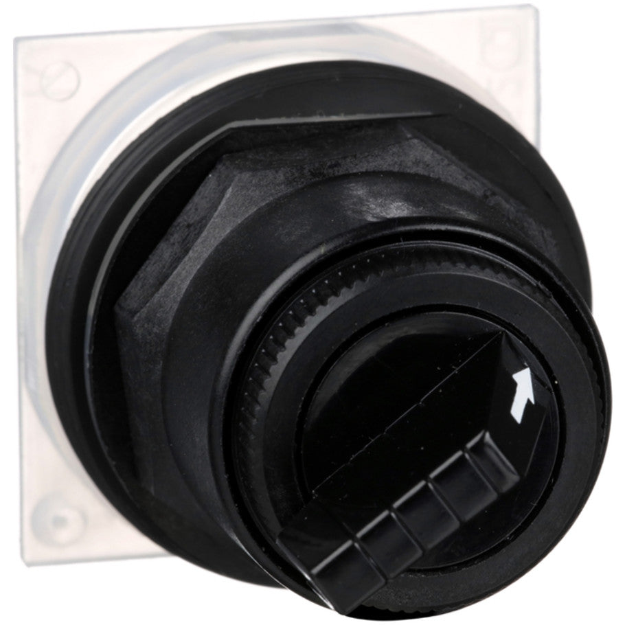 Black 2-Position 9001 Type SK 30 mm NEMA-Rated HD Selector Switch