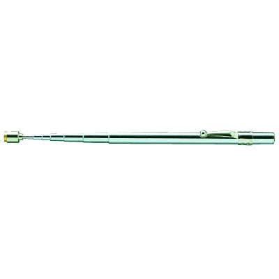Telescoping Magnetic Pick-Up, 2 lb, Nickel-Plated Steel, 5-1/2 in to 23-1/2 in