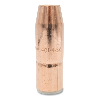 Air-Cooled Bore Nozzle, Standard-Duty, Slip-On, 1/2 in Bore, 1/8 in Recess, Tapered, Copper