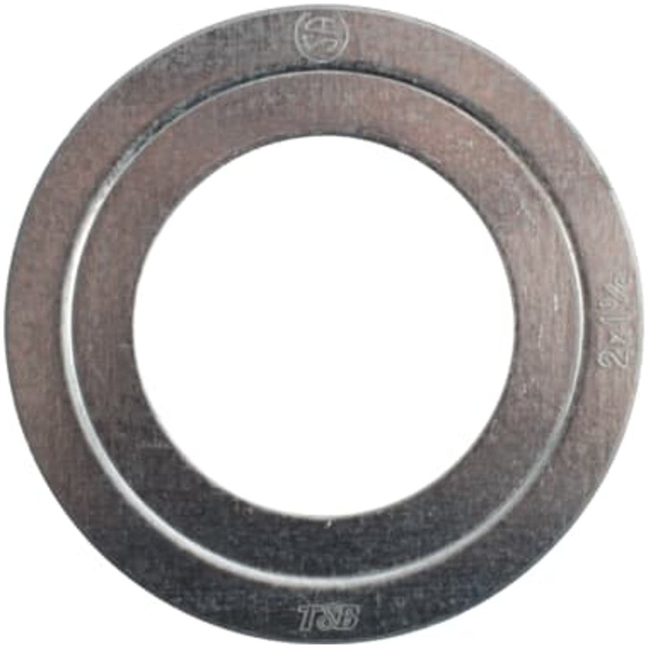 Steel City Conduit Reducing Washer, Zinc Plated Steel, Rigid/IMC Conduit, 2 to 1-1/4 in.