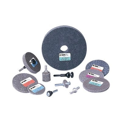 A/O Unitized Wheel, 3 in dia x 1/4 in Arbor, Medium, 12000 RPM