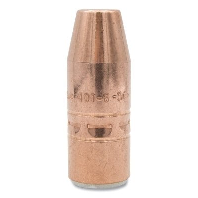 Air-Cooled Bore Nozzle, Heavy-Duty, Slip-On, 1/2 in Bore, 1/8 in Recess, Tapered, Copper