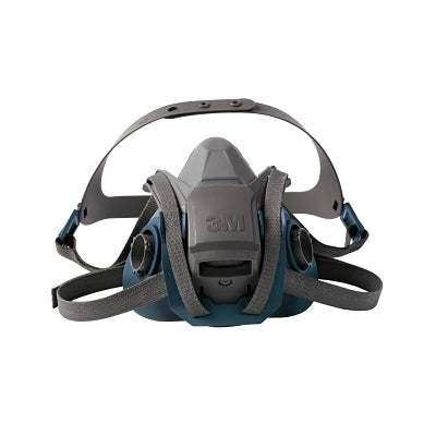 3M 6501QL Rugged Comfort Quic-Latch Half-Facepiece Reusable Respirators, Small