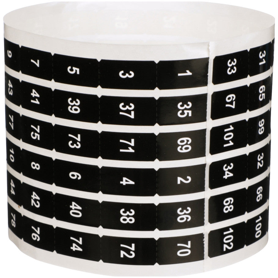 I Line NF Panelboard Number Strip