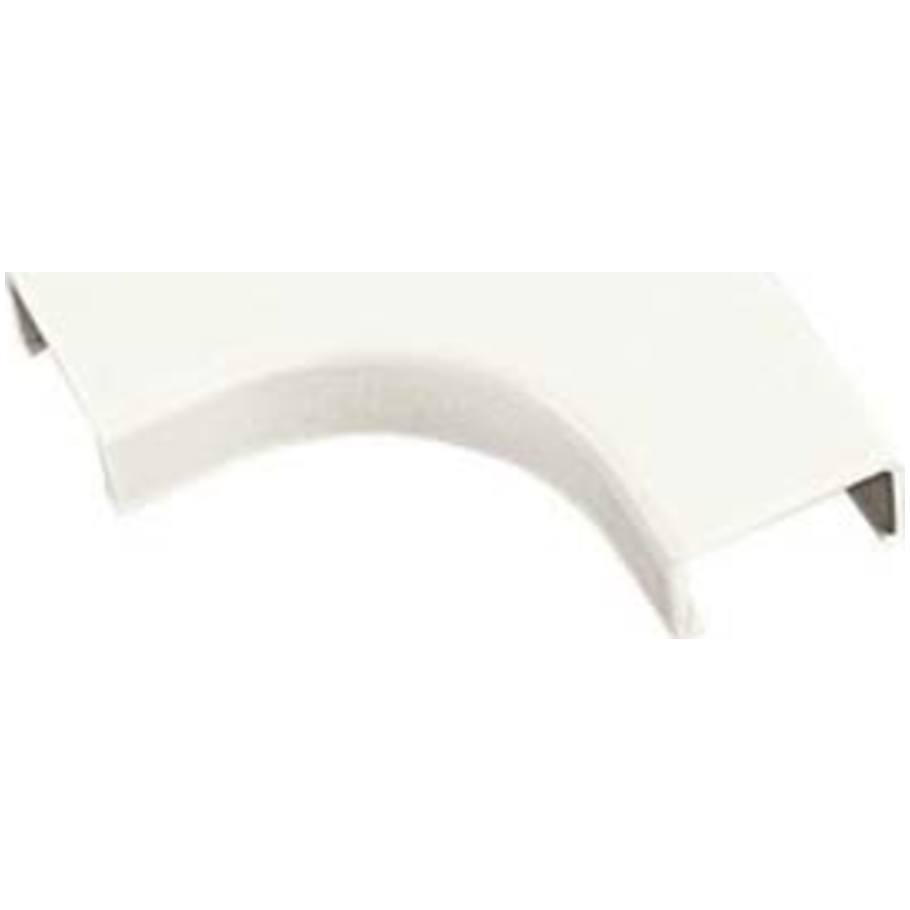 Surface Raceway, LD10/LDPH10 Right Angle, White