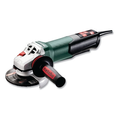 Small Angle Grinder, Quick, 6 in dia, 12 A, 10000 RPM, Paddle Switch