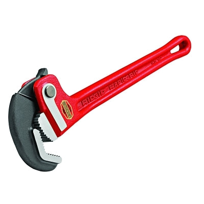 RAPIDGRIP Pipe Wrench, Heavy-Duty, 14 in L, 3/4 in to 2 in Pipe Capacity, 1-1/2 in Fitting Capacity