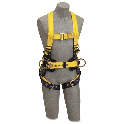 3M 1107801 Delta Construction Style Positioning/Climbing Harnesses, Front & Back D-Rings, L