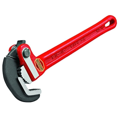 RAPIDGRIP Pipe Wrench, Heavy-Duty, 10 in L, 3/8 in to 1-1/2 in Pipe Capacity, 1 in Fitting Capacity