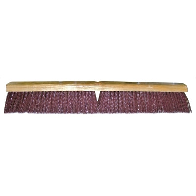 Vortec Pro Garage Brush Combo Packs, 24 in, 4 in Trim, Maroon Polypropylene