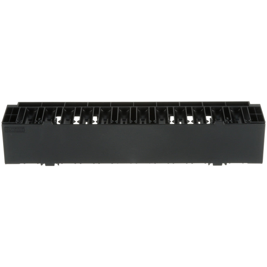 NetManager Cable Manager, Horizontal, Plastic, Single-Sided, 2 RU