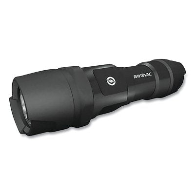 LED Virtually Indestructible Flashlight, 3 AAA, 30 to 300 Lumens, Black