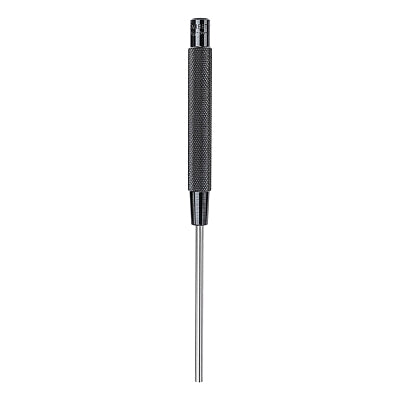 Drive Pin Punches, 8 in, 3/16 in tip, Steel