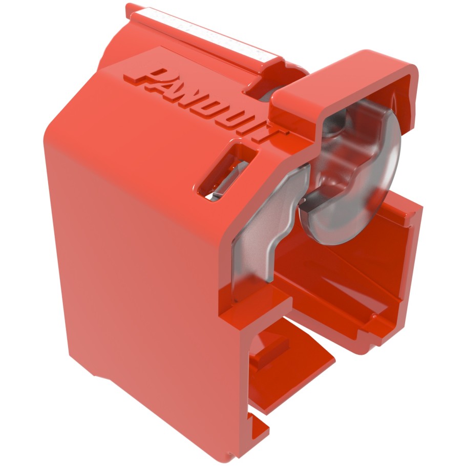 Recessed, Lock-In Devices, Red