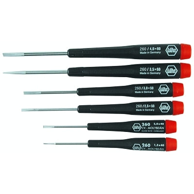 Precision Tool Set, 6-pc, Slotted, Metric