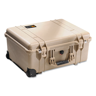 1660 Large Protector Case, with Logo, 31.59 in L x 22.99 in W x 19.48 D, Desert Tan, with Foam