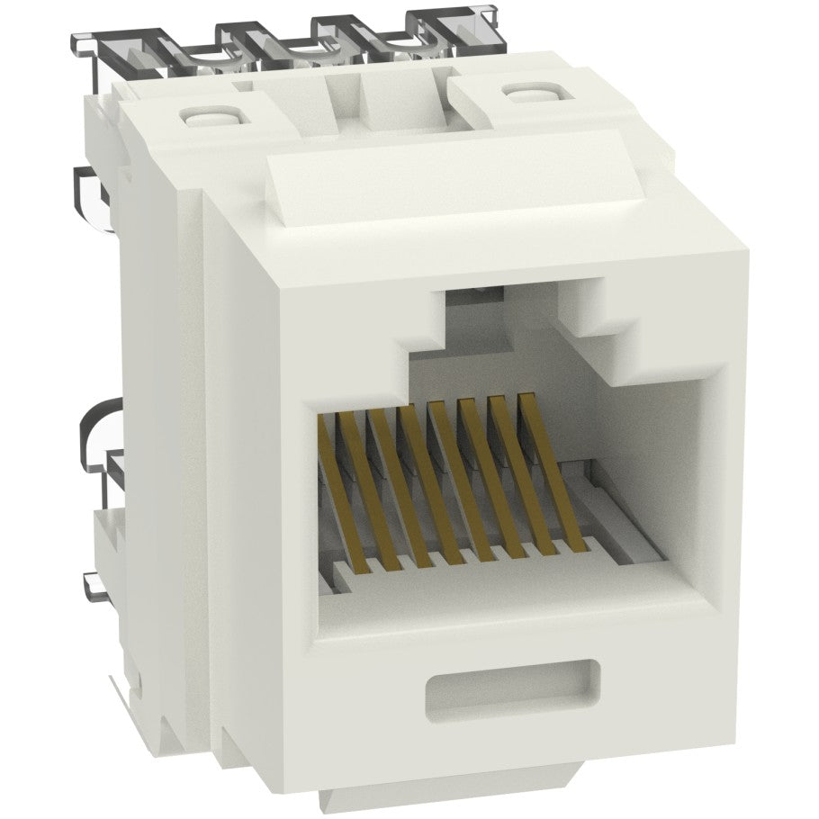 NetKey Cat 6 Keystone Punchdown Jack Module,  Off White
