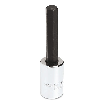 Metric Socket Bit, 3/8 in Drive, 6 mm Tip