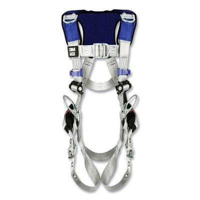 3M 1401164 ExoFit X100 Comfort Vest Retrieval Safety Harness, Back/Front/Hip D-Rings, X-Large, Pass-Thru/Tongue Buckle
